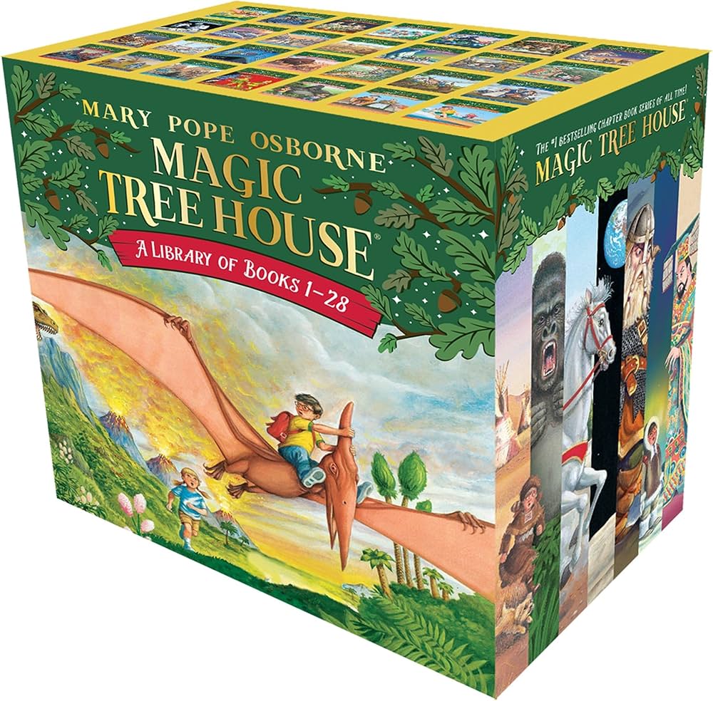 Amazon.com: Magic Tree House Books 1-28 Boxed Set: 9780375849916