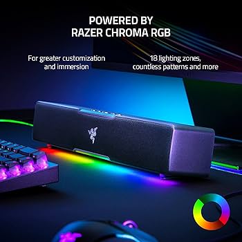 Razer Leviathan V2 X - PC Oyun Soundbar'ı (Tam Aralıklı Sürücüler