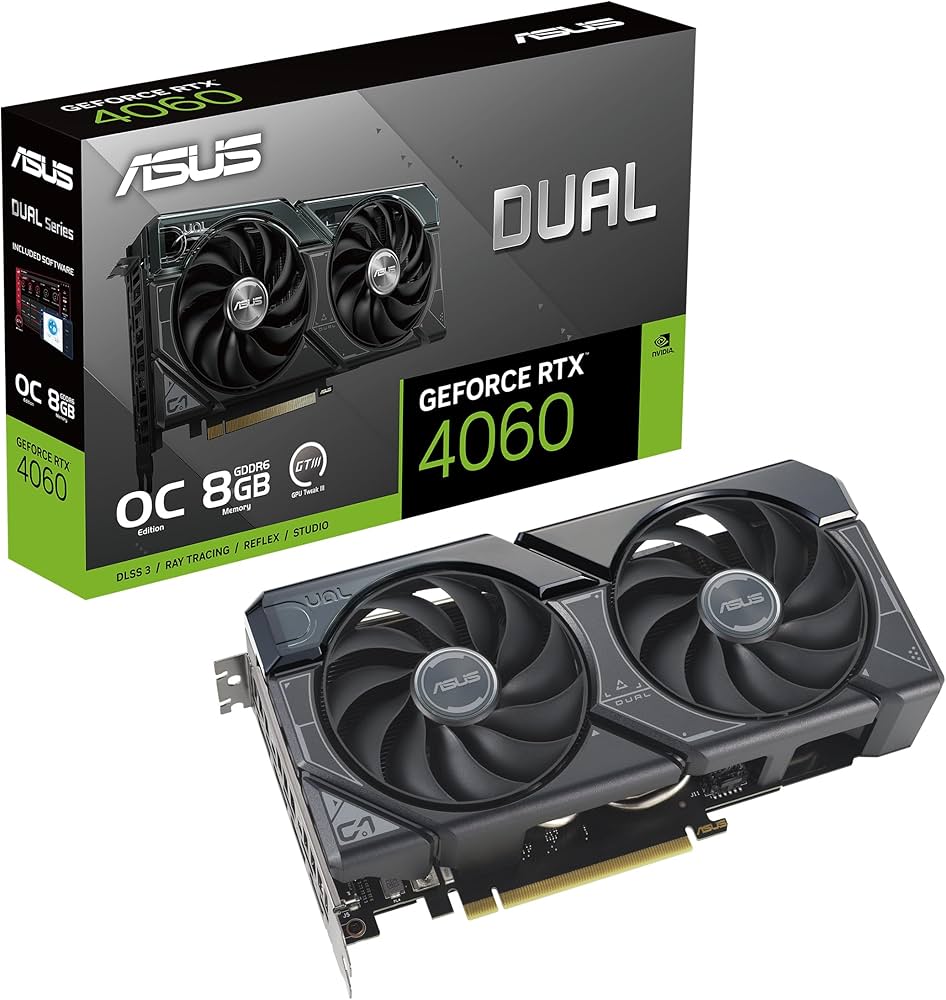Amazon | ASUS Dual GeForce RTX™ 4060 OCエディション 8GB GDDR6