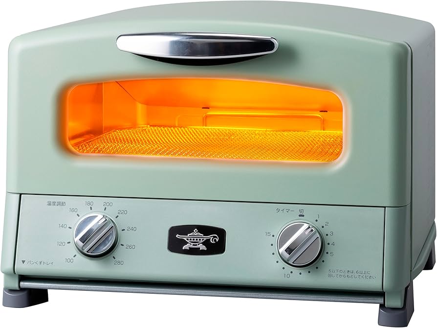 Amazon.co.jp: Aladdin Graphite Grill & Toaster, Green, 4-Slice