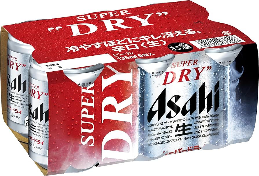 Amazon.co.jp: アサヒ スーパードライ 135ml×6缶 : 食品・飲料・お酒