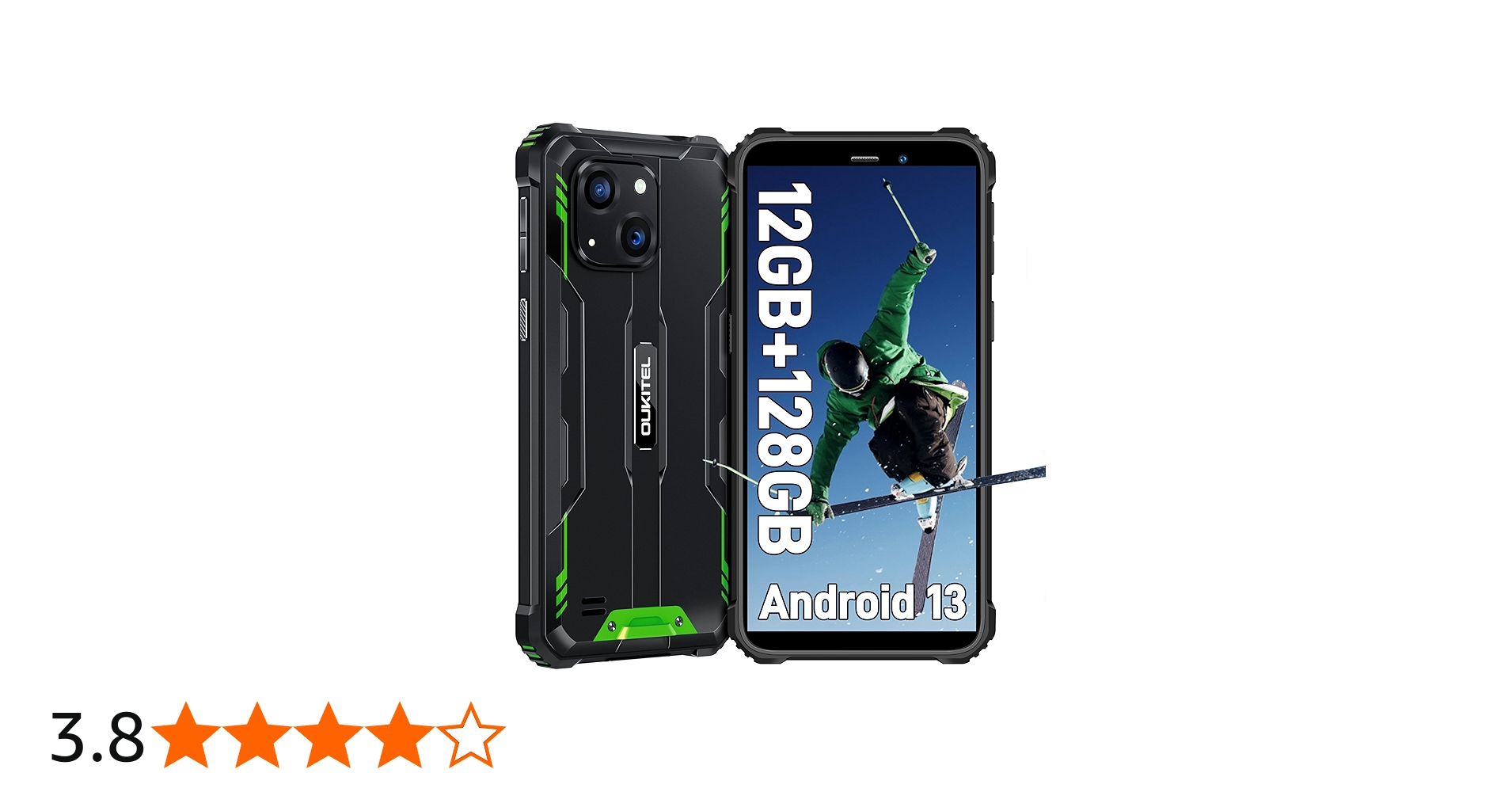 Amazon | OUKITEL WP32 simフリー スマホ 本体 12GB RAM 128GB ROM 1TB