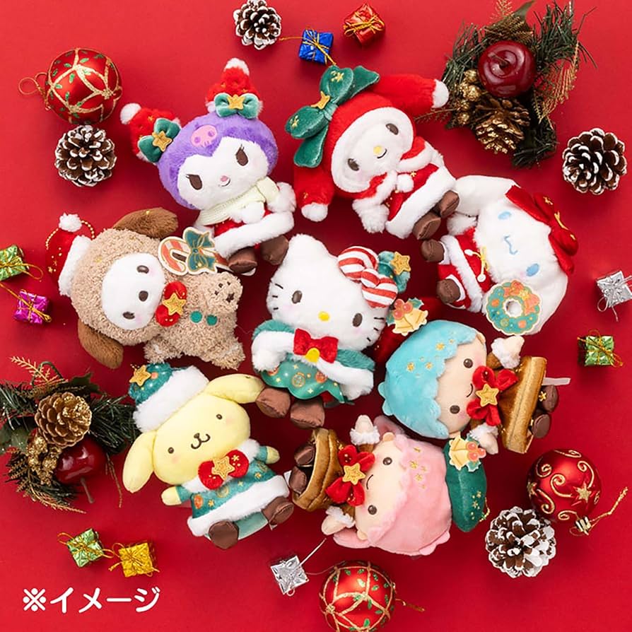 Amazon | サンリオ(SANRIO) マスコットホルダー（クリスマス