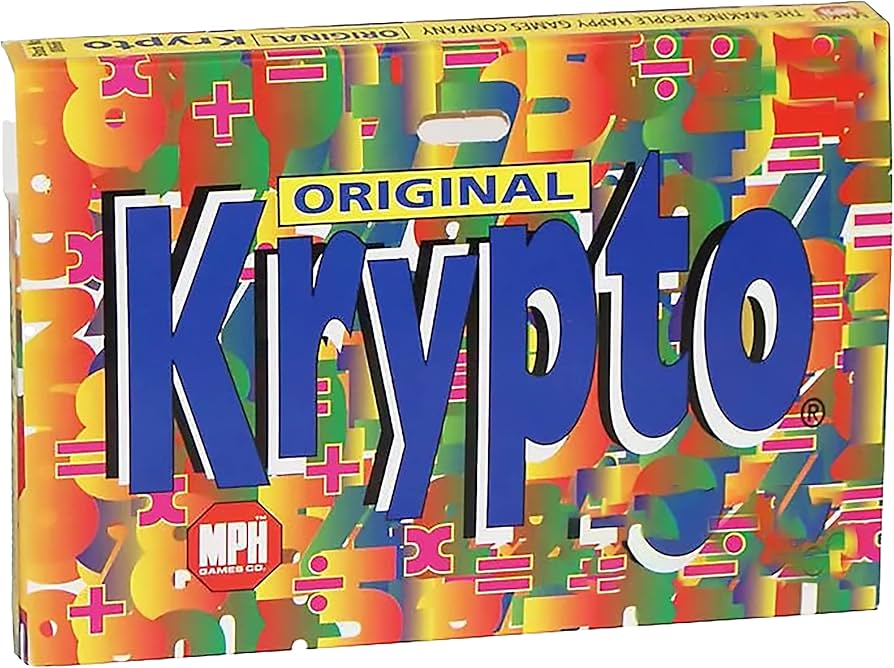 Amazon.com: Krypto Original Arithmetic Game - Card Game of