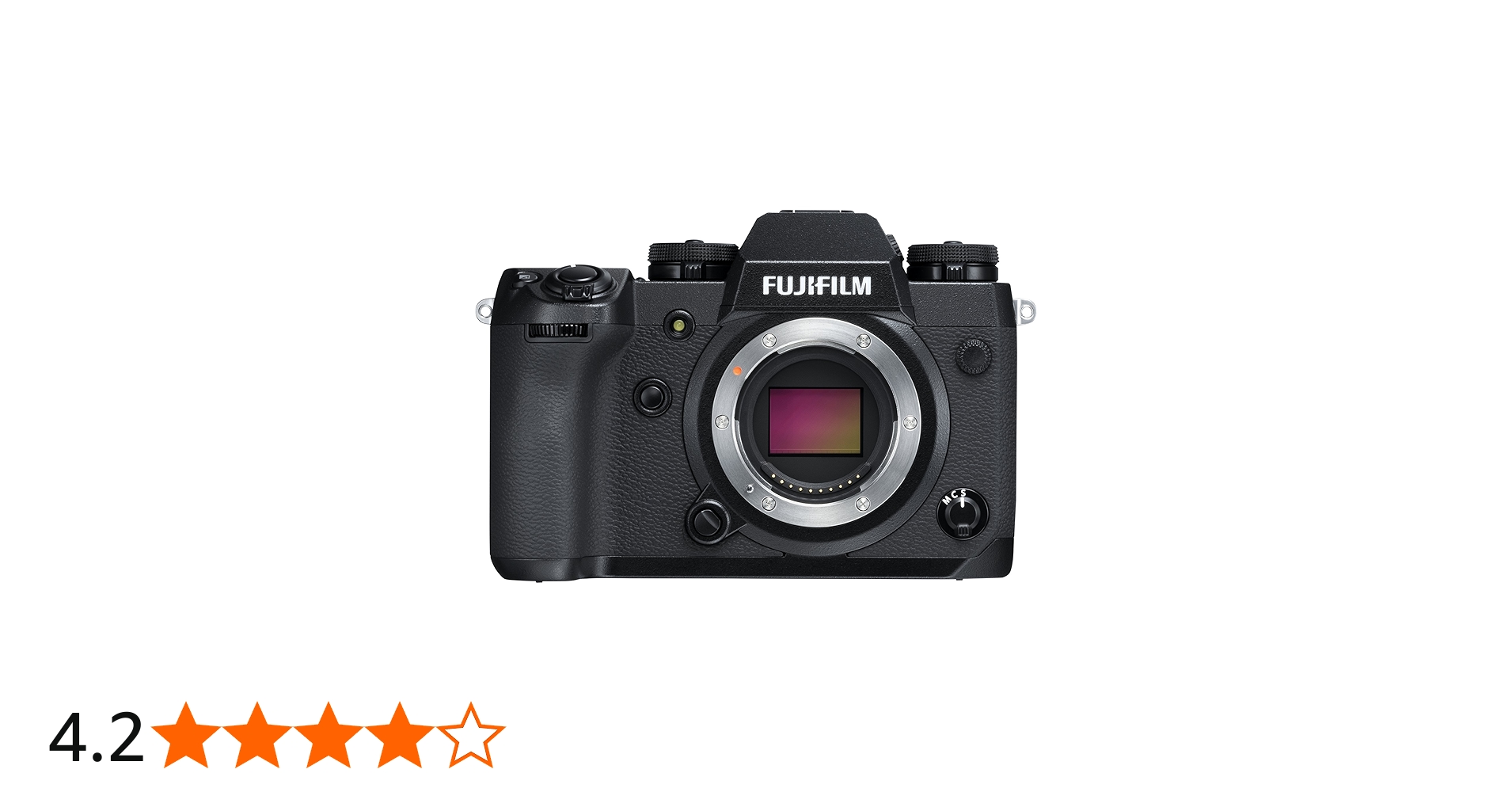 Amazon | Fujifilm ミラーレスカメラ X-H1 24.3MP 本体のみ | ミラー