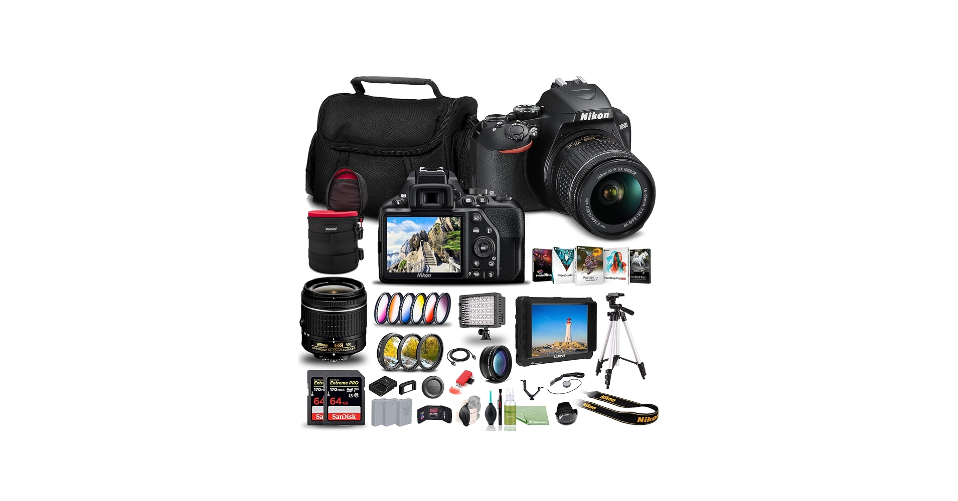 Amazon | Nikon D3500 デジタル一眼レフカメラ 18-55mmレンズ付き