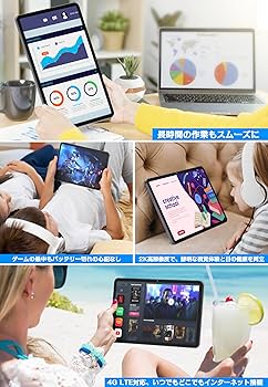 Amazon.co.jp: 8コアCPU タブレット 8000mAh 12インチ 顔認証 保護