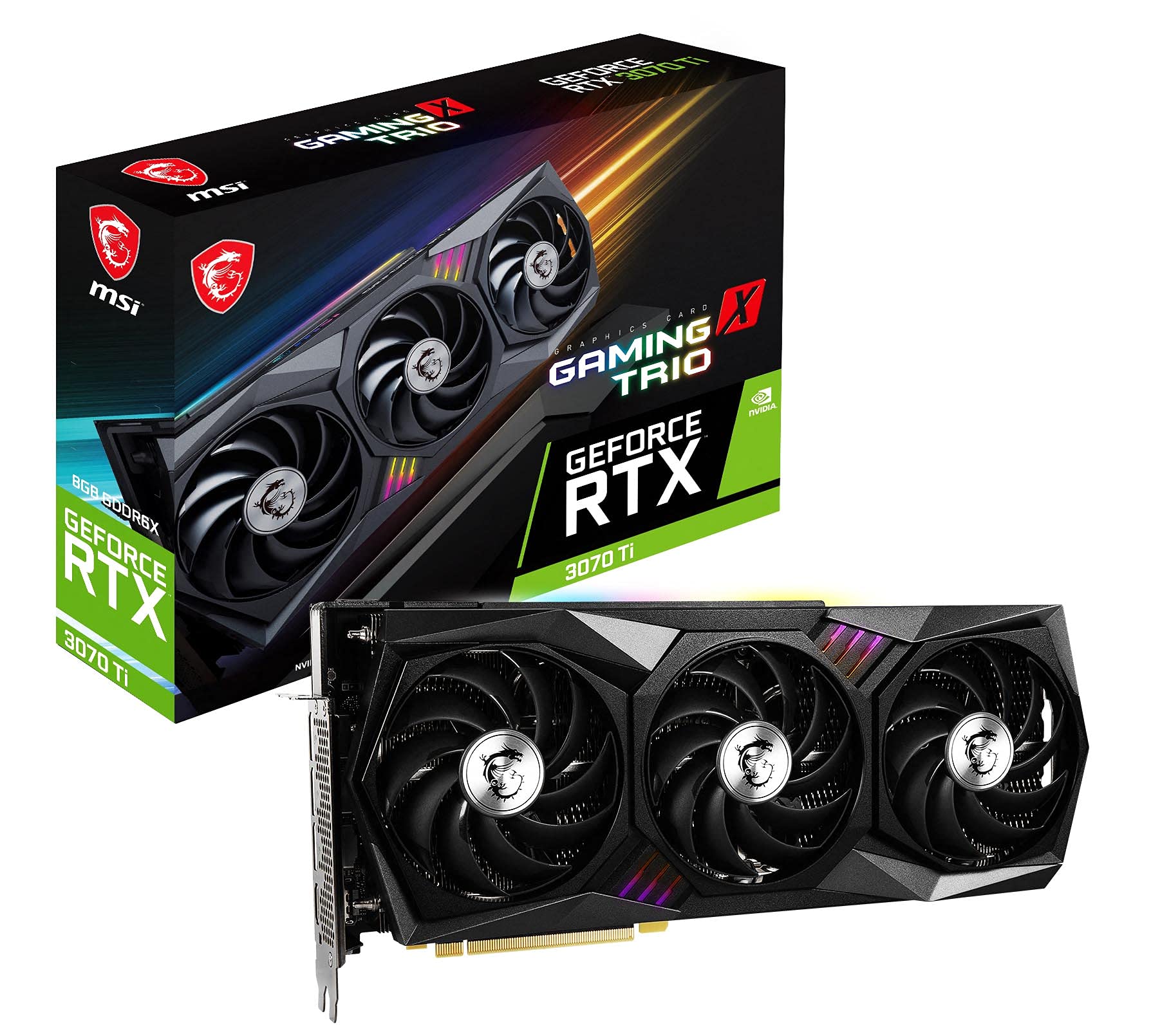 Amazon.com: msi Gaming GeForce RTX 3070 Ti 8GB GDRR6X 256-Bit HDMI