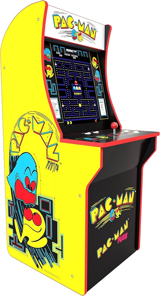 Amazon.com: Arcade1Up Pac-Man - Classic 2-in-1 Home Arcade, 4ft