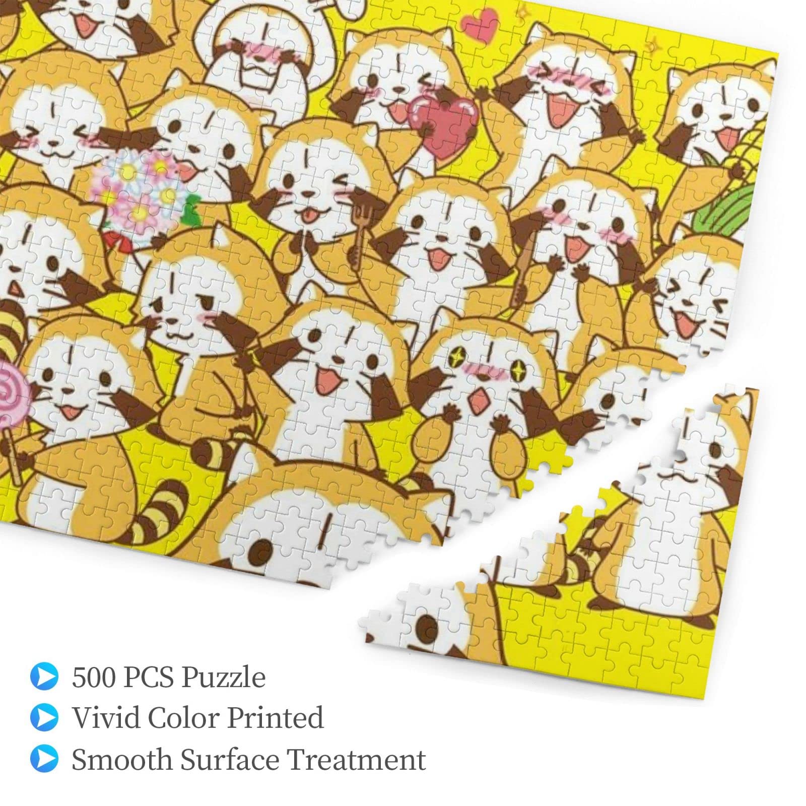 Amazon.co.jp: あらいぐまラスカル アニメ ジグソーパズル 500 ピース