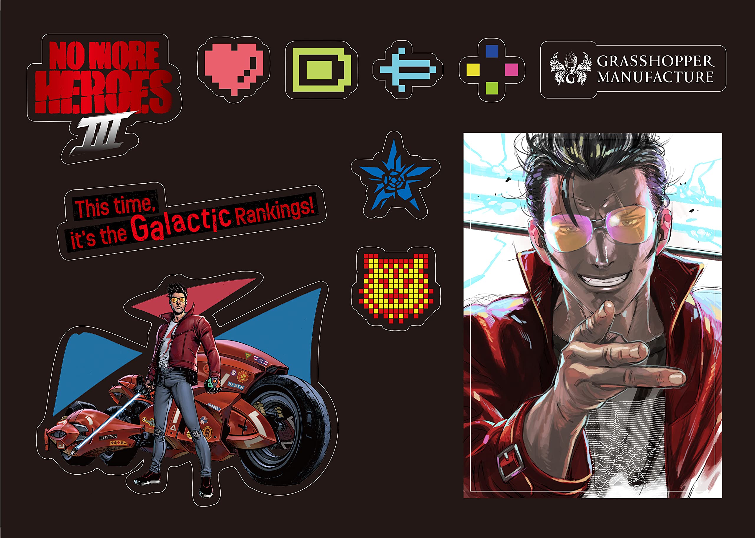 Amazon.co.jp: 【Amazon.co.jp限定グッズセット付き】No More Heroes 3