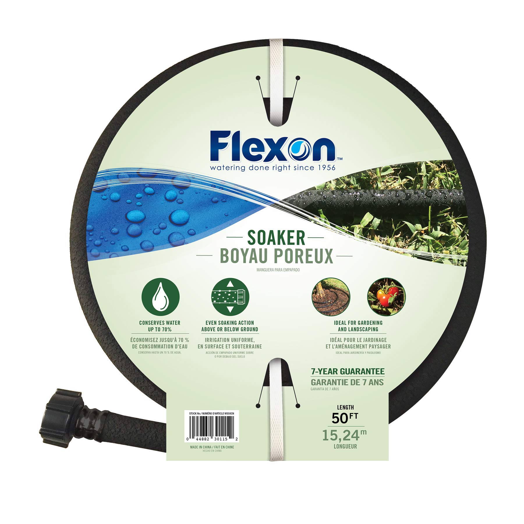 Amazon.com : Flexon WS5850 5/8-Inch x 50-Foot Weep & Soak Garden
