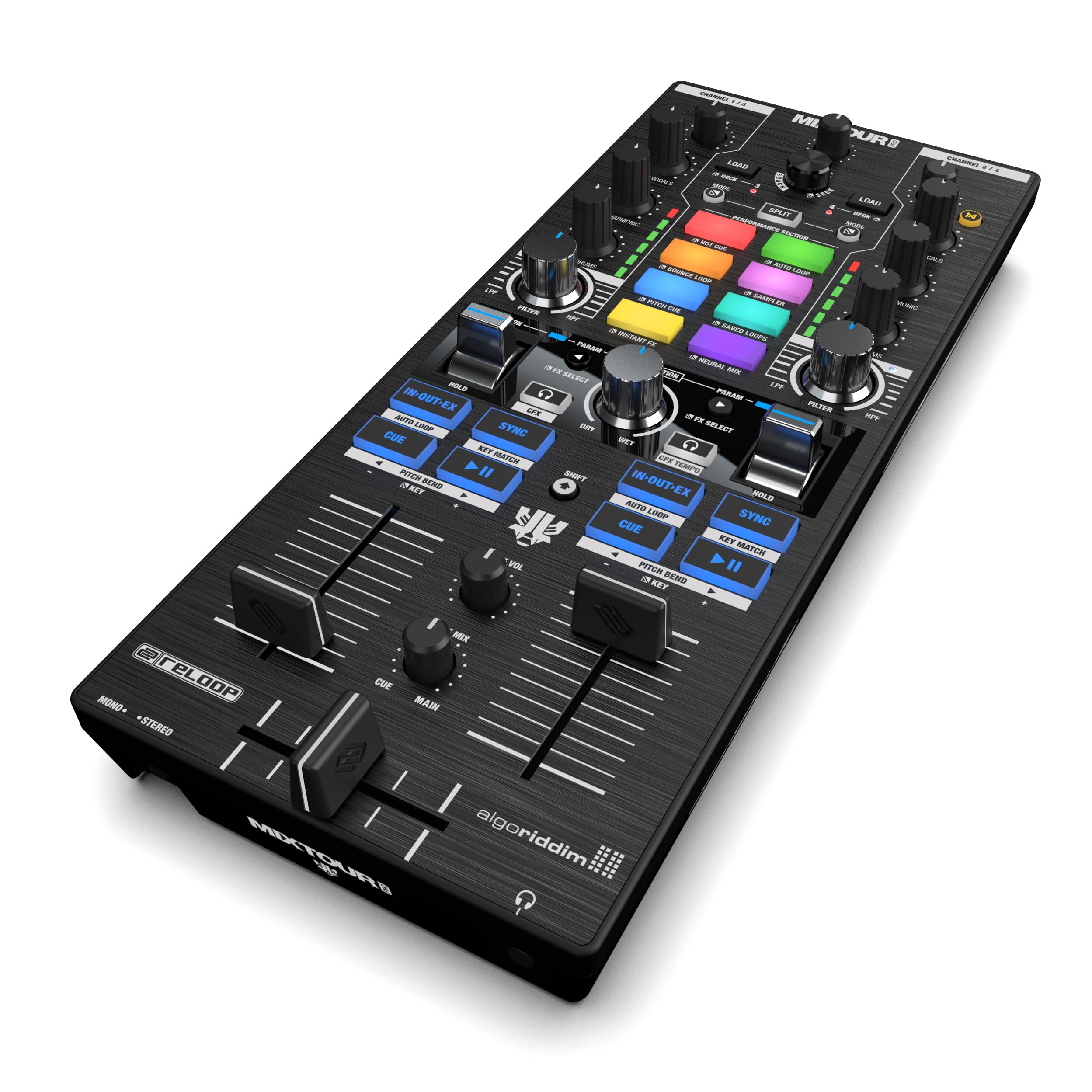 Amazon.com: Reloop Mixtour Pro High-quality, ultra-portable, all