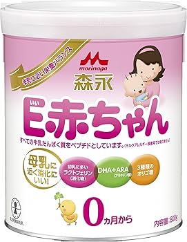 Amazon.co.jp: 森永乳業 E赤ちゃん 大缶 800g ×6セット : 食品・飲料・お酒