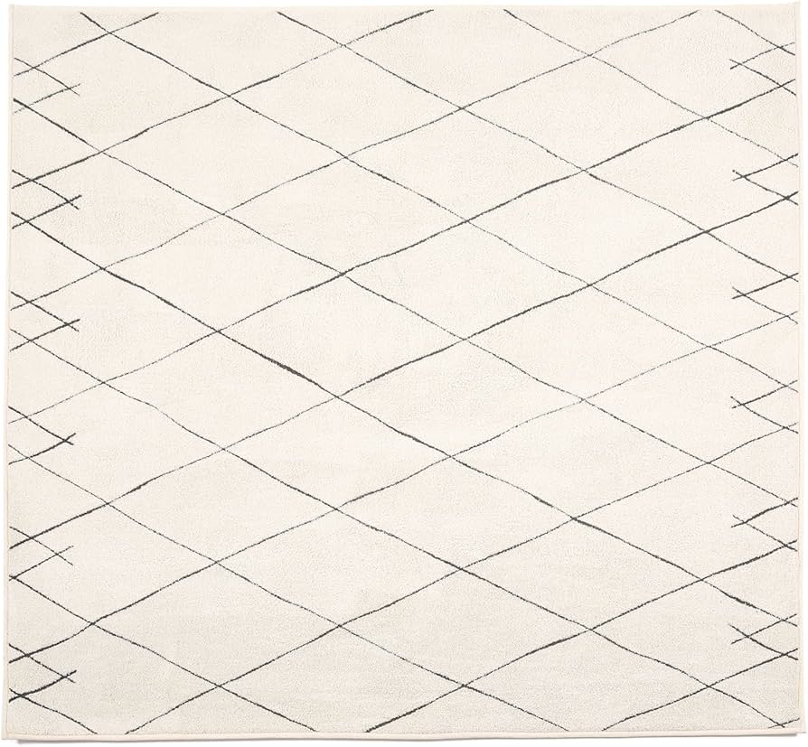 Amazon | Francfranc フランフラン ラティス ホットカーペット ラグ L