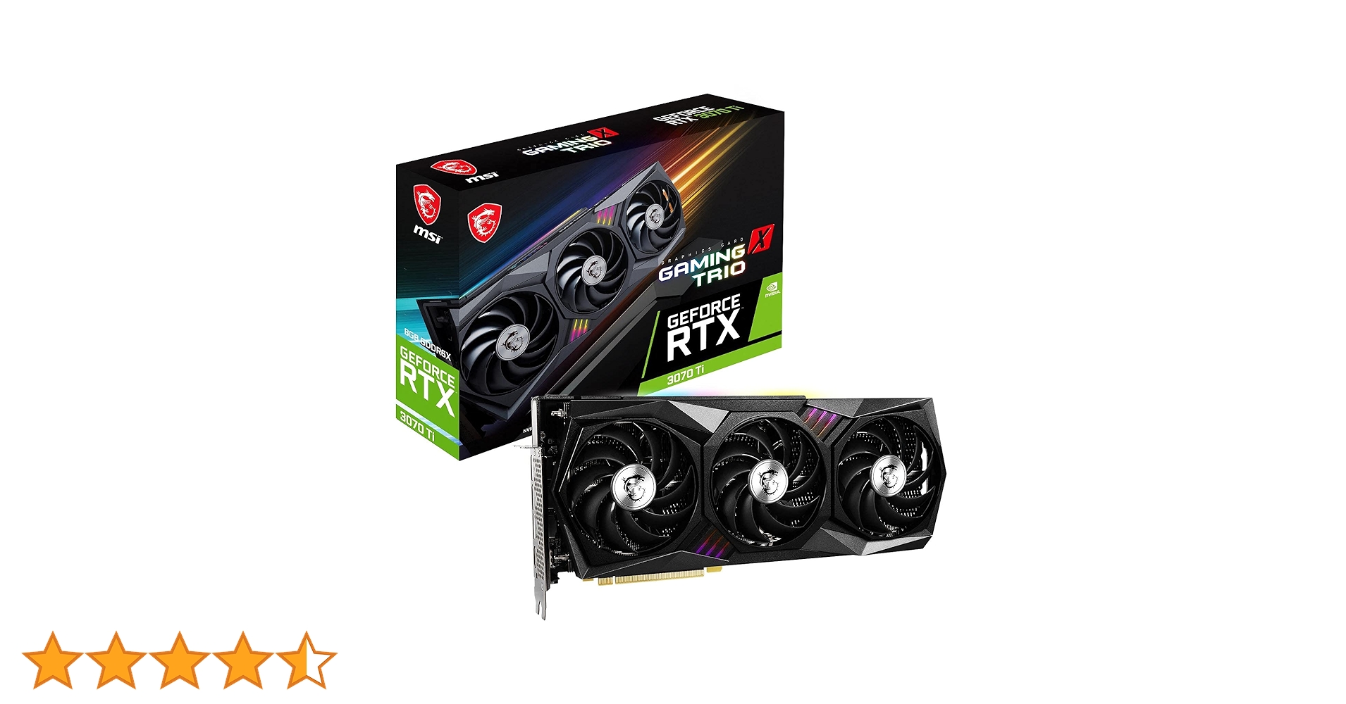 グラフィックボード・グラボ・ビデオカード MSI GeForce RTX 3070 Ti