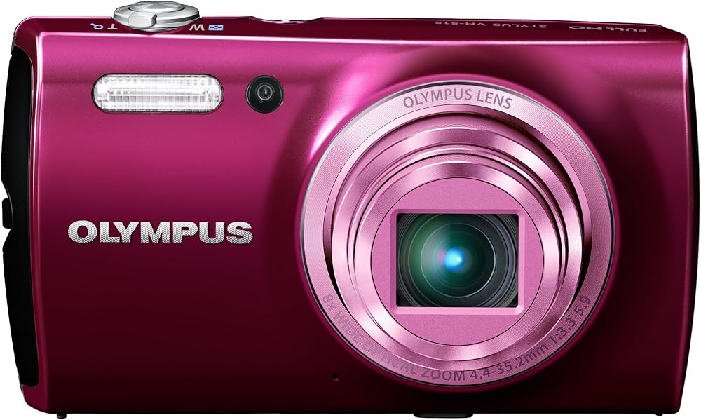 Amazon | OLYMPUS デジタルカメラ STYLUS VH-515 レッド 1200万画素