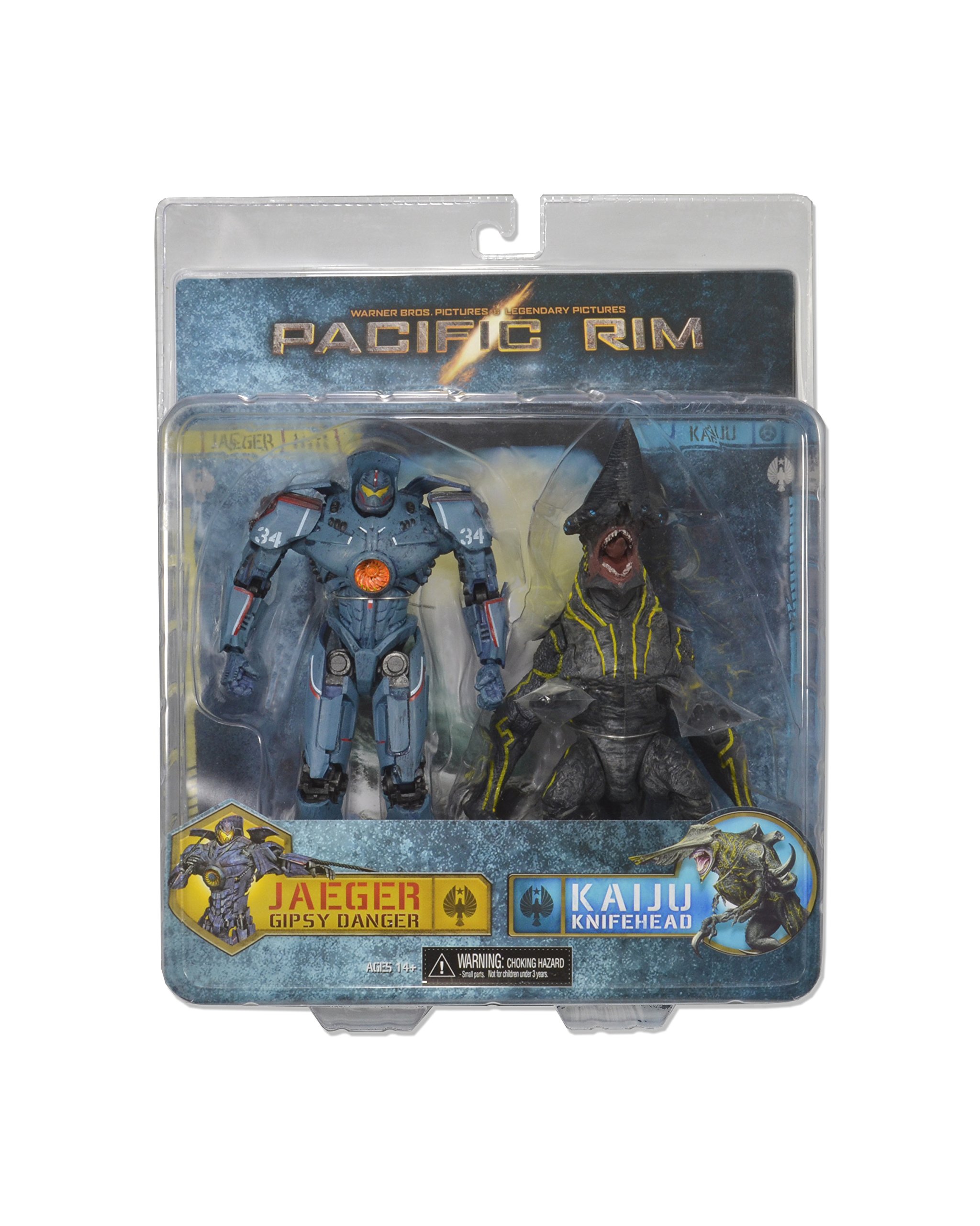 Amazon.com: Pacific Rim Gipsy Danger and Knifehead 7-Inch Action
