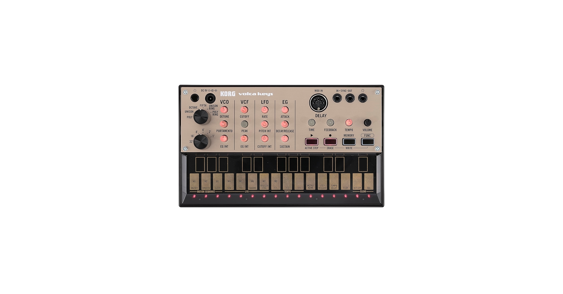 Amazon.com: Korg Volca Keys Analogue Loop Synthesizer Polyphonic w
