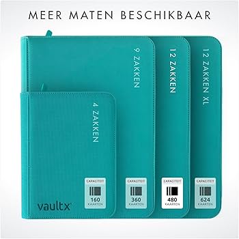 Vault X Premium eXo-Tec® Zip Binder - 12 Pocket Trading Card Album