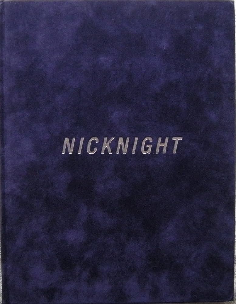 Amazon.com: Nick Knight: Nicknight - The Blue Velvet Book