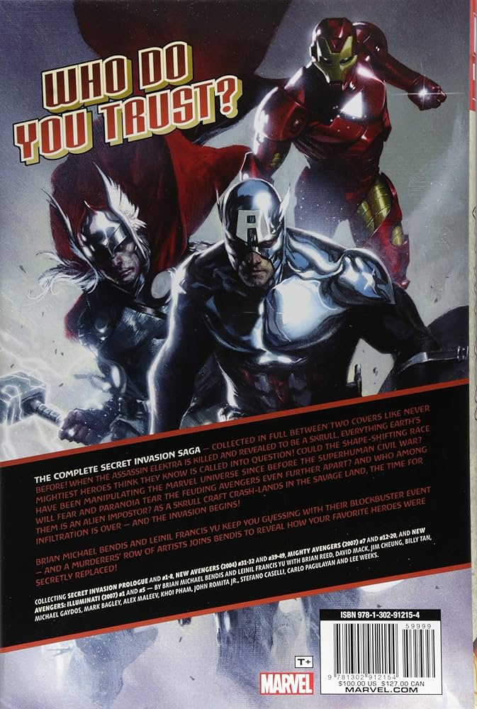 Amazon.com: Secret Invasion by Brian Michael Bendis Omnibus