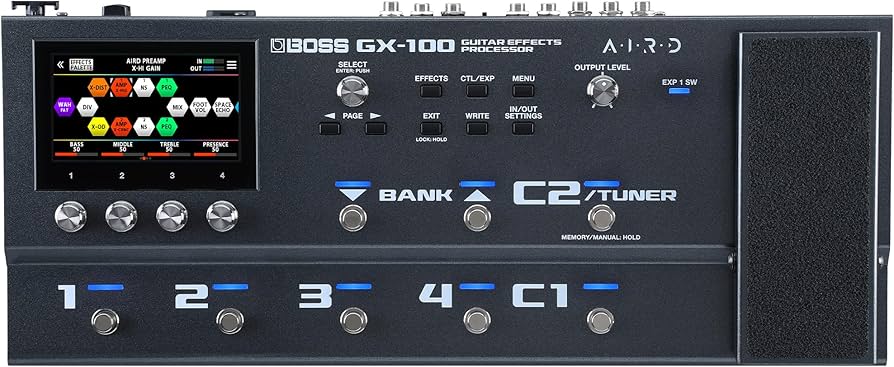 Amazon.com: BOSS GX-100 | Advanced Guitar Effects Processor