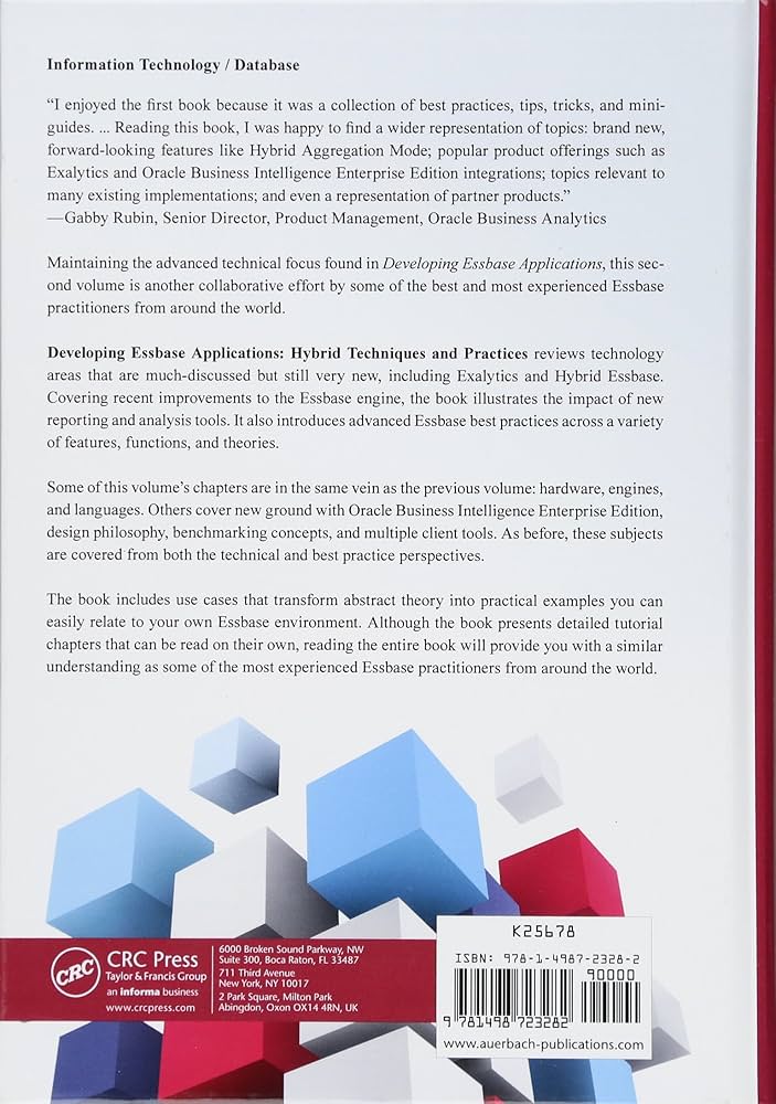 Developing Essbase Applications: Hybrid Techniques and Practices