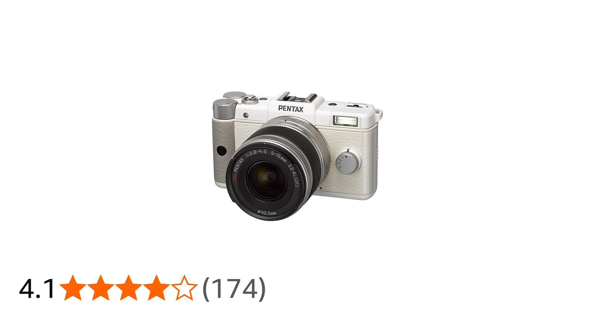 Amazon | PENTAX ミラーレス一眼 Q 02ズームレンズキット ホワイト