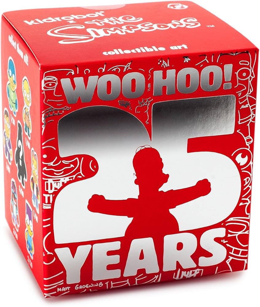 Amazon.co.jp: Kidrobot X ザ・シンプソンズ 25周年 3インチ ミニ