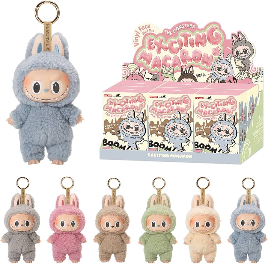 Amazon.com: POP MART The Monsters - Tasty Macarons Vinyl Face