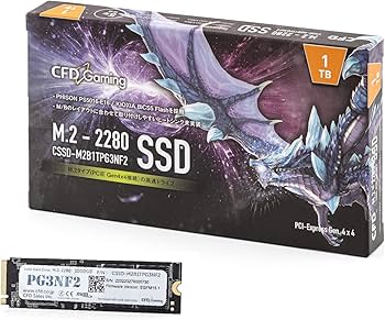 Amazon | CFD販売 PG3NF2シリーズ 1TB (読み取り最大4,950MB/s) M.2
