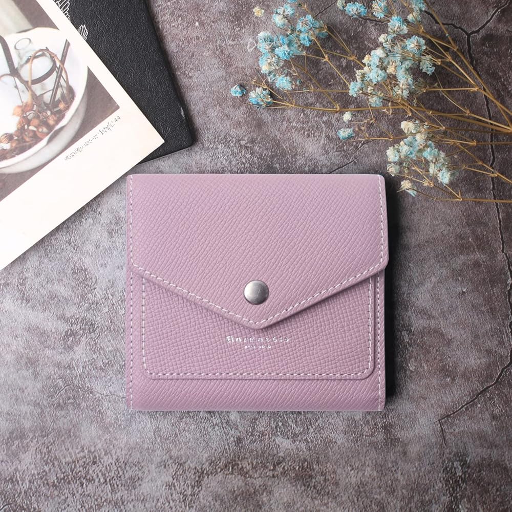 Amazon.com: Borgasets Small Wallet for Women Genuine Leather RFID