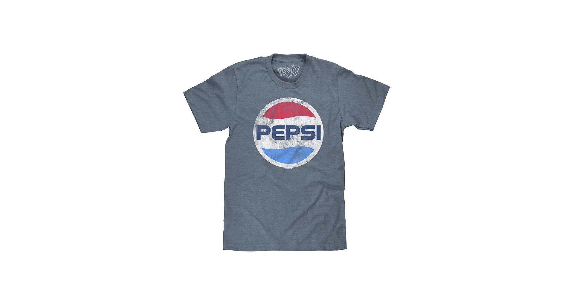 Amazon.com: Tee Luv Men's Big and Tall Faded Pepsi Shirt - 70s