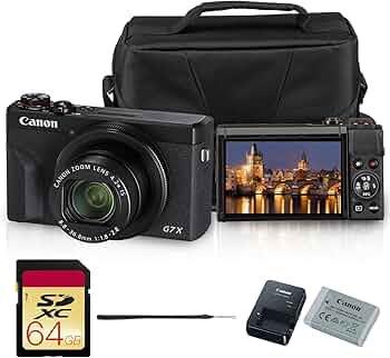 Amazon.com: Canon PowerShot G7 X Mark III Digital Camera | 20.1MP