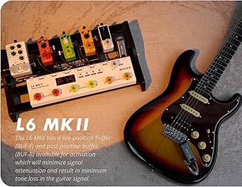Amazon.com: MOOER L6 MKII Guitar Multi Effects Pedalboard Pedal
