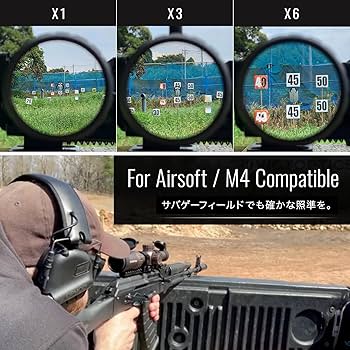 Amazon.co.jp: ベクターオプティクス Victoptics S6 1-6×24 LPVO