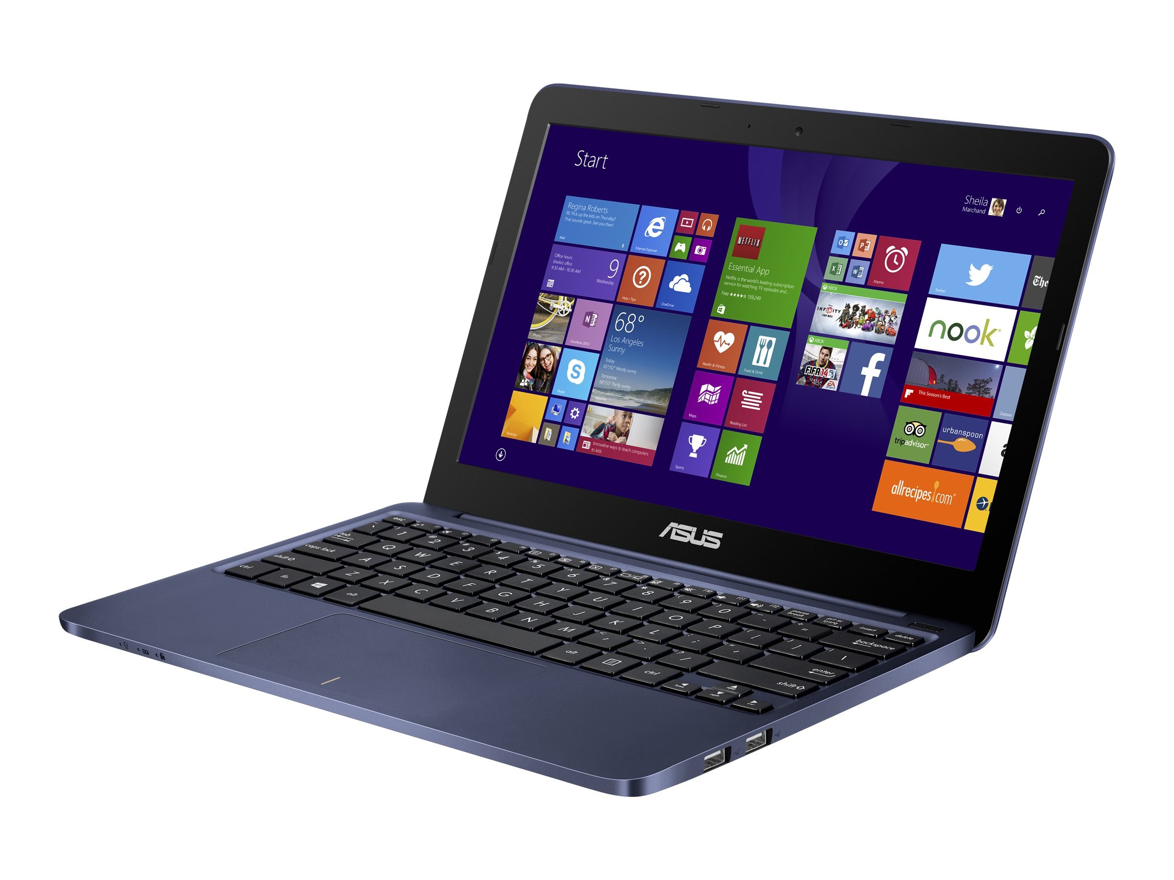 Amazon.com: ASUS X205TA-DS01-BL-OFCE Portable 11.6-Inch Intel Quad