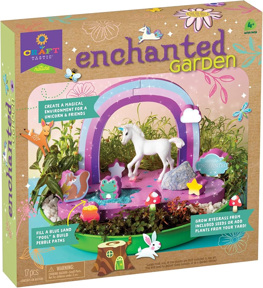 Amazon.com: Craft-Tastic Enchanted Garden - DIY Nature Craft Kit