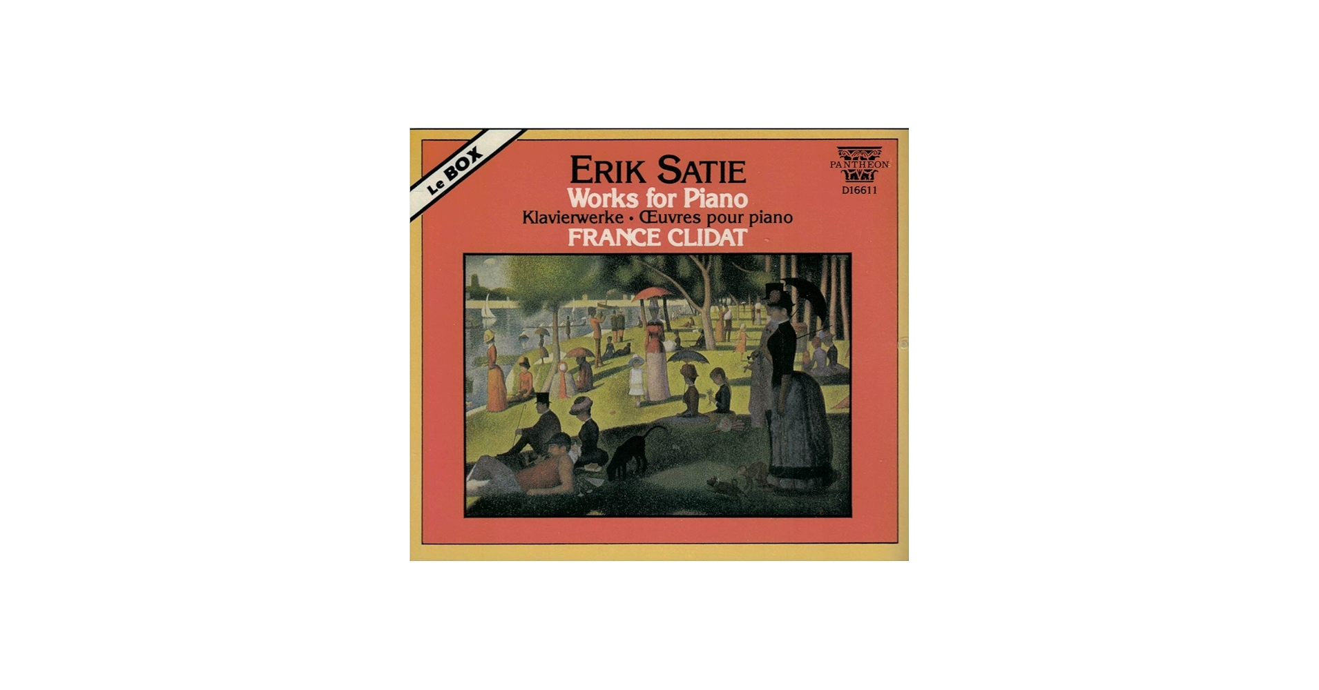 Erik Satie: Works For Piano ~ France Clidat - Amazon.com Music