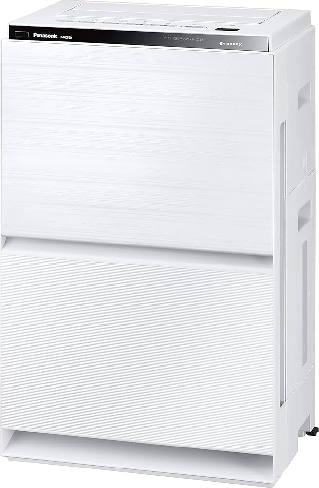 Amazon.co.jp: Panasonic F-VXT90-W Humidified Air Purifier