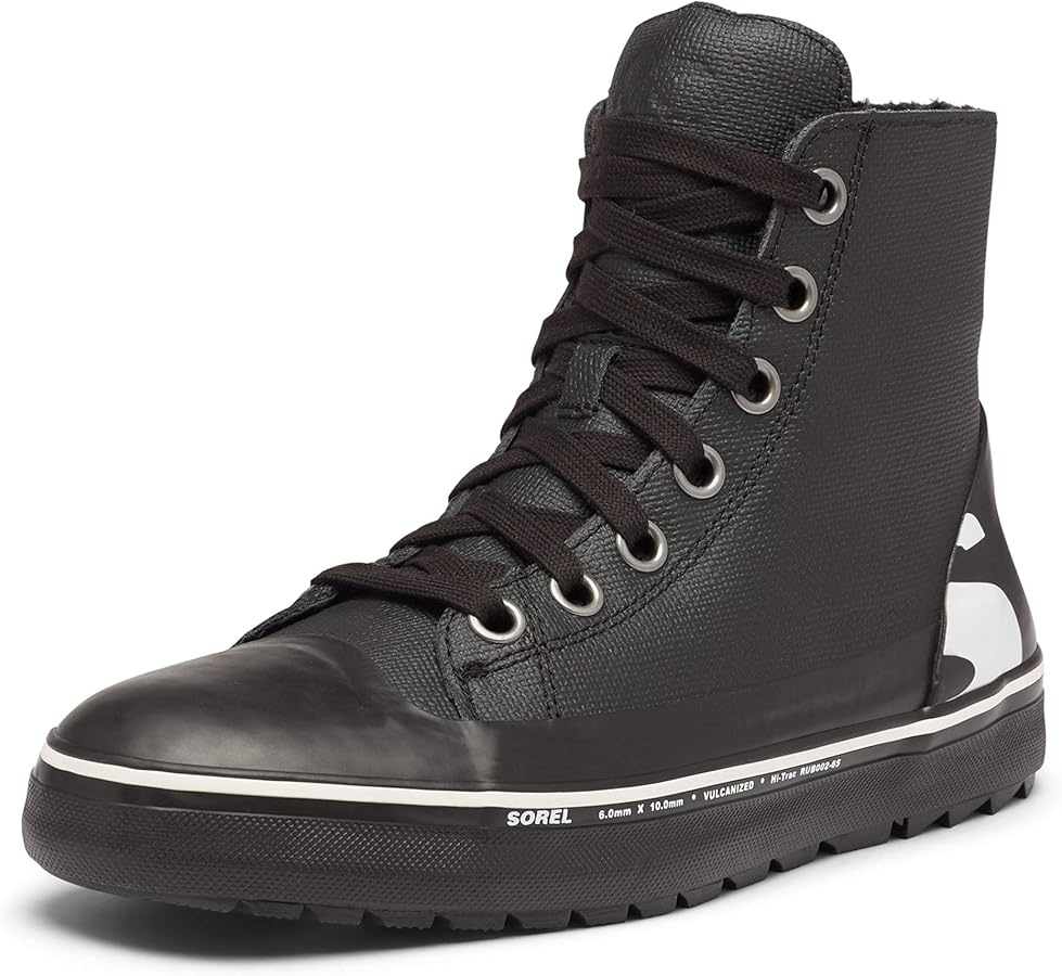 Amazon.com | Sorel Men's Shoes, CHEYANNE METRO HI WP, Black (Black
