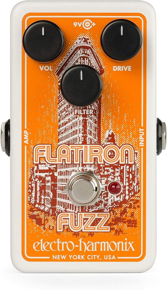 Amazon.co.jp: ELECTRO-HARMONIX Flatiron Fuzz Fuzz/Distortion RAT系