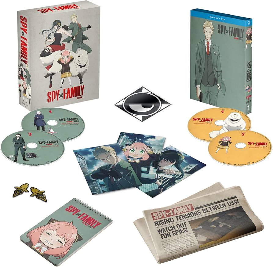 Amazon.com: SPY x FAMILY: Season 1 Part 2 - Limited Edition Blu