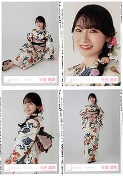 Amazon.co.jp: 櫻坂46 生写真 2024年 浴衣 4種コンプ 守屋麗奈 : ホビー