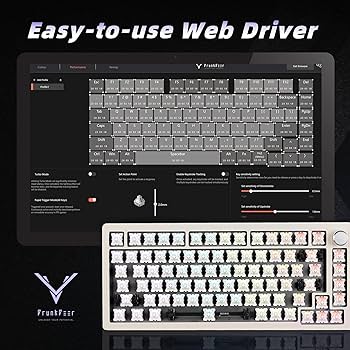 Amazon | DrunkDeerA75 ラピッドトリガー ゲーミングキーボード TKL