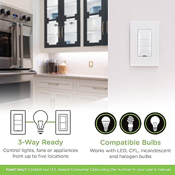Amazon.com: Enbrighten Z-Wave Smart Motion Sensor Light Indoor, On