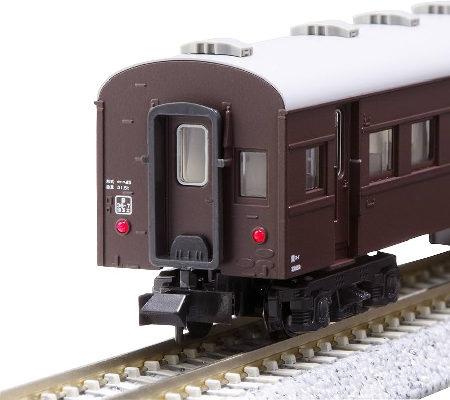 Amazon | KATO Nゲージ 旧形客車 4両セット 茶 10-034 鉄道模型 男女