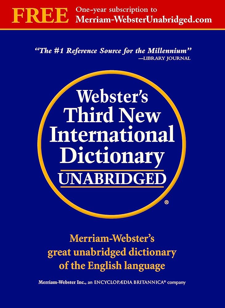 Amazon | Webster's Third New International Dictionary: Since 1847