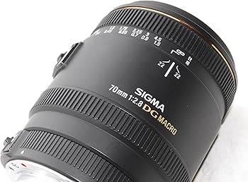 Amazon.com : Sigma 70mm F/2.8 EX DG Macro Lens for Canon Digital